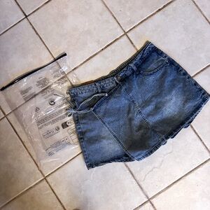 Temu • Denim Skort